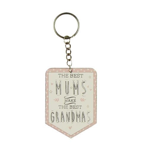 Picture of THE BEST MUMS MAKE THE BEST GRANDMAS KEYRING
